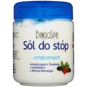 BingoSpa Guarana & Dead Sea Minerals sol za kopel za utrujene noge 550 g
