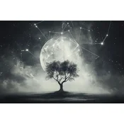 shumee Magnetna podloga za radiator Mystical Moon