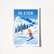 Wallity Poster Val DIsere-2005, 50x70 cm