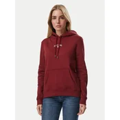Guess Jeans Jopa W6BQ04 K5411 Bordo rdeča Regular Fit
