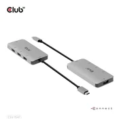 Club 3D USB hub - CSV-1547 (USB-C Gen 2 na 4xUSB-A 10 Gbps)