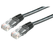 VALUE UTP Patch Cord Cat.6, black 10 m kabel za umrežavanje Crno U/UTP (UTP)