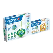 Geomag Magnetni gradbeni komplet, 76 kosov, reciklirana plastika