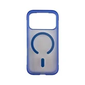 Silikonska MagSafe futrola Remix za iPhone 18 Pro Max / iPhone 17 Pro Max/ plava