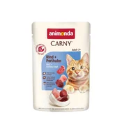 Animonda ANIMONDA Carny Pasja Mokra Hrana Govedina in Perutnina, 85g