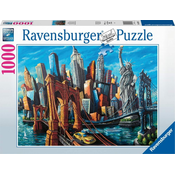 Ravensburger Puzzle Njujork, 1000 delova