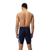 Speedo allover digi v-cut jammer true navy/siren red s - uk32