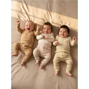 Sinsay - Rebraste helanke 3 pack - krem