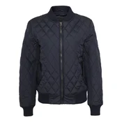 Womens Diamond Quilt Jacket Blue