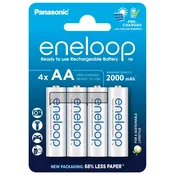 PANASONIC baterije eneloop AA/4B (BK-3MCDE/4CP) 2000mAh white