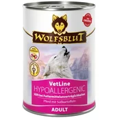WOLFSBLUT Mokra pasja hrana VetLine - Hypoallergenic - 395 g