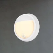 Briloner Zunanja stenska svetilka LED za polnjenje 3785016 bela senzor gibanja O 17 cm - Sodobni - Plastika
