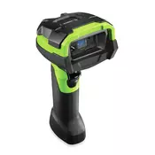 Zebra DS3608 SCANNER, RUGGED, AREA IMAGER, STANDARD RANGE, CORDED,INDUSTRIAL GREEN, VIBRATION MOTOR (DS3608-SR00003VZWW)