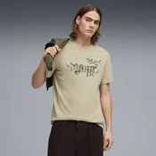 PUMA Camo Tee Men, Clothing, Pebble Gray, XS