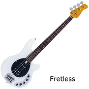 Sire Marcus Miller Z7-4 FL Antique White Fretless bas kitare