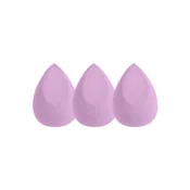 Komplet treh vijoličnih gobic za ličenje Makeup Blender Sponge
