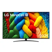 LG 65nano81a6a/nanocell/65/4k ultra hd/smart/webos 25/crna televizor ( 65nano81a6a )