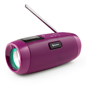 Auna Blaster DAB Radio, prijenosni Bluetooth zvucnik, DAB / DAB + / FM, baterija, LCD