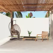 Uvlačiva bočna tenda krem 200 x 600 cm