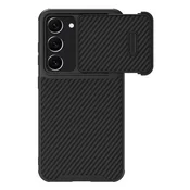 NILLKIN Maska Synthetic Fiber za Samsung S916B Galaxy S23 Plus crna