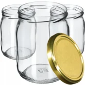 shumee 540 ml kozarec z navojnim pokrovčkom, 8 kosov | TO-540