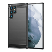 Havana Silikonski ovitek za Samsung Galaxy S23 Ultra 5G - mat carbon črn