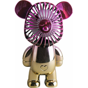Generic Galvanski Gradient Violent Bear Fan Prenosni USB Ventilator Ročni Namizni, (21132693)