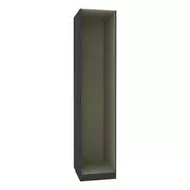 KORPUS ORMARA ZA ODEĆU antracit 45,6/210/56,5 cm