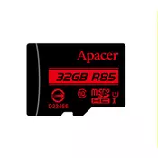 APACER UHS-I MicroSDHC 32GB class 10 + Adapter AP32GMCSH10U5-R