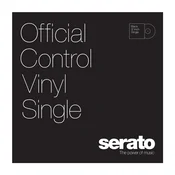 Serato Performance-Serie Vinyl BLACK kontrolna vinil ploca (Single)