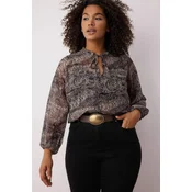 Trendyol Curve Ženska bluza Tbbaw26Af00038, Šarena