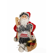 Novogodišnja figura Deda Mraz 30 cm 70467