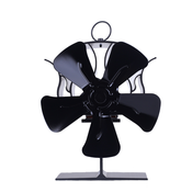 INF Ventilator peči za boljšo porazdelitev toplote 5 lopatic Black, (21551998)