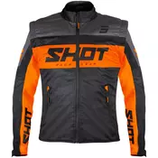Softshell jakna Shot Softshell Lite crno-narancasta