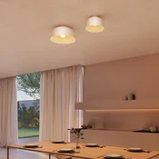 LEDS-C4 Miso stropna svetilka O 43,3 cm bela - Dnevna soba/jedilnica - Dizajn - Kovina