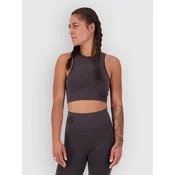 Mons Royale Solace Merino Seamless Tank Top forged iron