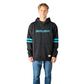 Moški pulover Bauer FUSE Novelty Hoodie Dark Grey L