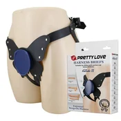 PAS ZA STRAP-ON Pretty Love Caludio II - univerzalen nosilec, nastavljivi trakovi, za dilde s priseki do 9 cm