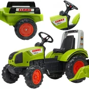 Falk Claas veliki traktor na pedale s prikolicom 3+