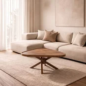 Hanah Home klub sto Oscar Ucgen 95, 95 cm, orah