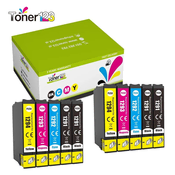 toner123 Komplet Epson T1291 +T1292 + T1293 + T1294 kompatibilne kartuše (10) - 4x črna, 2x cyan, 2x magenta, 2x rumena