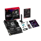 ROG STRIX Z890-H GAMING WIFI je ATX maticna ploca s Intel LGA 1851 utorom. Podržava DDR5 memoriju i ukljucuje jedan PCIe 5.0 x16 SafeSlot, tri PCIe 4.0 utora i cetiri M.2 utora. Takoder ima WiFi 7 i podržava Aura Sync osvjetljenje. 90MB1K