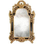 Casa Padrino luxury baroque mirror gold/black - Handmade italian baroque style wall mirror - Luxury furniture in baroque style - Magnificent baroque furniture - Made in Italy - Luxury Collection