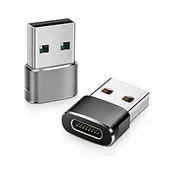 Adapter USB 3.0 (M) - USB 3.1 Tip C (F)