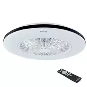 Svetilka Stropna z ventilatorjem LED HALNy 485mm 48W CCT 2400lm + ventilator + daljinski upravljalnik