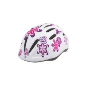 Wista Dětská cyklistická přilba WISTA bílá/růžová – 80082 S/M (52-56cm)
