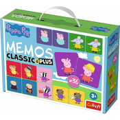 Trefl Pexeso Classic&Plus Pujsa Pepa 4v1