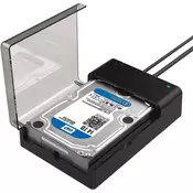 slomart SABRENT priklopna postaja za 2,5/3,5 SATA HDD & SSD USB-A 5Gbps - Zunanje ohišje za trdi disk USB 3.0 (EC-DFLT)