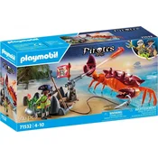Playmobil Pirati Figure Set Orjaški rakov boj 71532 (4008789715326)