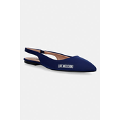 LOVE MOSCHINO Balerinke JA11021G1OIM0750 Mornarsko modra